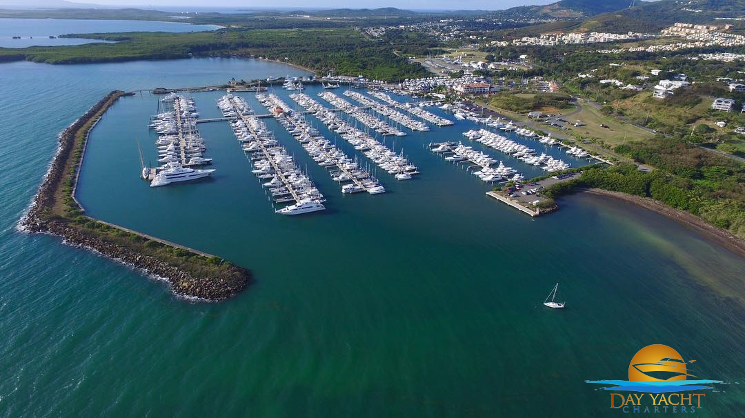 Spacious docks at Puerto del Rey Marina in Fajardo, luxury yacht charter Puerto Rico